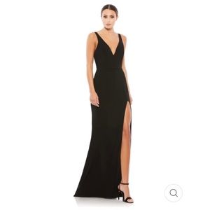 NWOT $278 MSRP MAC DUGGAL black formal dress